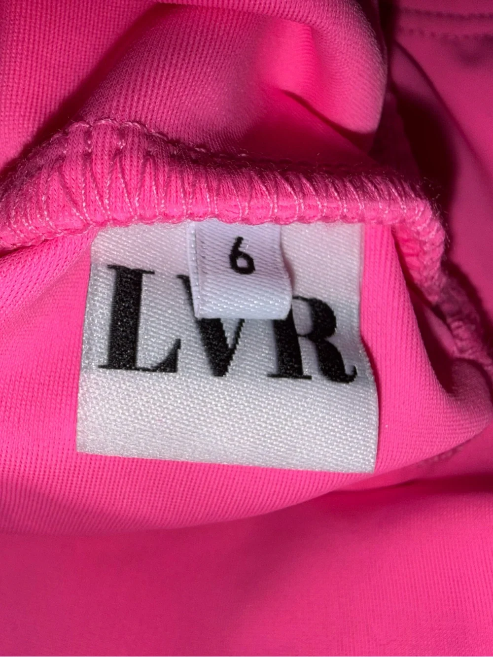 Girls LVR 2 Piece Dance Ruffle Outfit Hot Pink Size 6